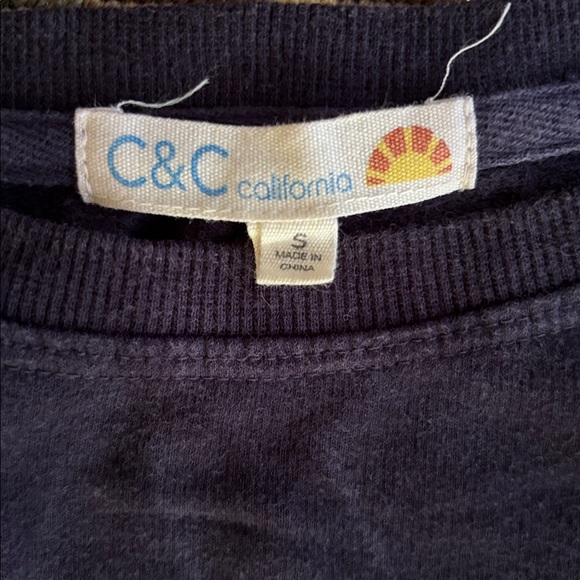 C & C California Tie Dye Long Sleeve Top - Picture 3 of 4